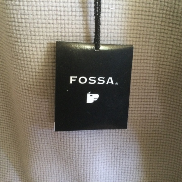 Fossa Waffle Fleece Quarter Zip Pullover Sweatshirt Au Bon Pain Mens L NWT COZY - Picture 7 of 13